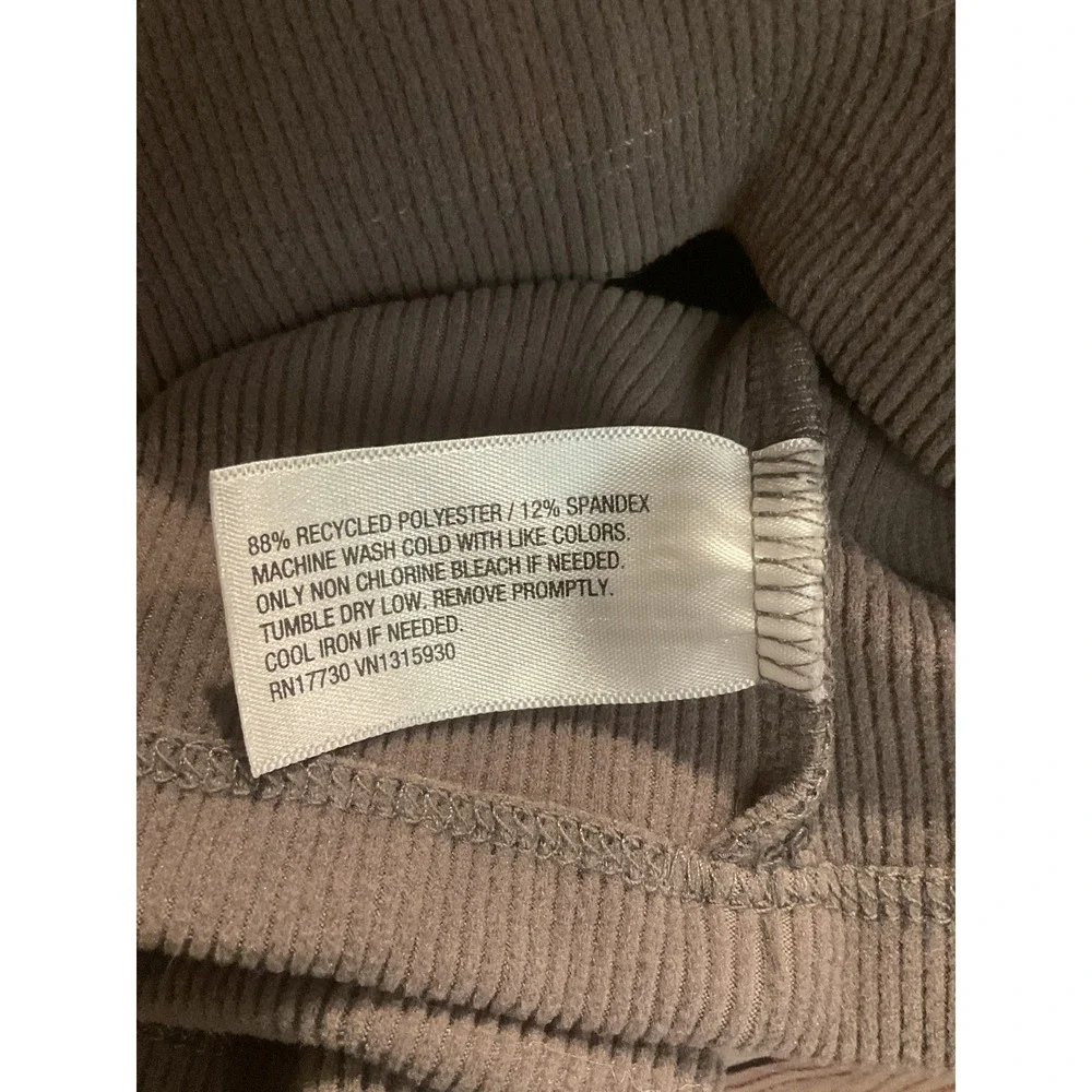 Wild Fable Gray Corduroy Cropped‎ Zip Up Hoodie Size M Womens Crop - Picture 6 of 10